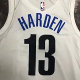 2022-23 Nets HARDEN #13 White City Edition Top Quality Hot Pressing NBA Jersey