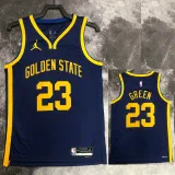 2022-23 WARRIORS GREEN #23 Royal blue Top Quality Hot Pressing NBA Jersey (Trapeze Edition)