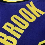 2022-23 LAKERS WESTBROOK #0 Purple Top Quality Hot Pressing NBA Jersey (Trapeze Edition)