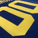 2022-23 WARRIORS KUMINGA #00 Royal blue Top Quality Hot Pressing NBA Jersey (Trapeze Edition)