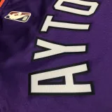 2022-23 SUNS AYTON #22 Purple Top Quality Hot Pressing NBA Jersey (Retro Logo)