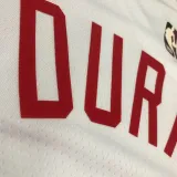2022-23 Nets DURANT #7 White Top Quality Hot Pressing NBA Jersey (Retro Logo)