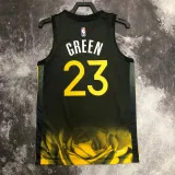 2022-23 WARRIORS GREEN #23 Black City Edition Top Quality Hot Pressing NBA Jersey
