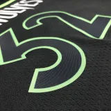 2022-23 TIMBERWOLVES TOWNS #32 Black Top Quality Hot Pressing NBA Jersey (Trapeze Edition)