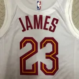2022-23 Cleveland Cavaliers JAMES #23 White Top Quality Hot Pressing NBA Jersey