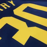 2022-23 WARRIORS CURRY #30 Royal blue Top Quality Hot Pressing NBA Jersey (Trapeze Edition)