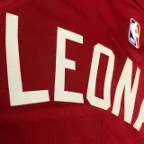 2022-23 Raptors LEONARD #2 Red Top Quality Hot Pressing NBA Jersey