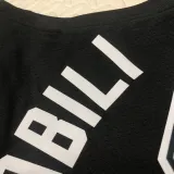 2022-23 SA Spurs GINOBILI #20 Black Top Quality Hot Pressing NBA Jersey (Trapeze Edition)