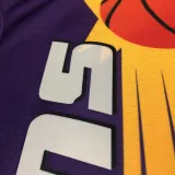2022-23 SUNS AYTON #22 Purple Top Quality Hot Pressing NBA Jersey (Retro Logo)