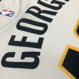2022-23 Indiana Pacers GEORGE #13 White Top Quality Hot Pressing NBA Jersey