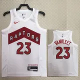 2022-23 Raptors VANVLEET #23 White Top Quality Hot Pressing NBA Jersey