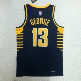 2022-23 Indiana Pacers GEORGE #13 Black Top Quality Hot Pressing NBA Jersey