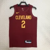 2022-23 Cleveland Cavaliers IRVING #2 Red Top Quality Hot Pressing NBA Jersey
