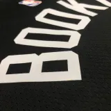 2022-23 SUNS BOOKER #1 Black Top Quality Hot Pressing NBA Jersey (Trapeze Edition)