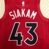 2022-23 Raptors SIAKAM #43 Red Top Quality Hot Pressing NBA Jersey