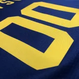 2022-23 WARRIORS KUMINGA #00 Royal blue Top Quality Hot Pressing NBA Jersey (Trapeze Edition)