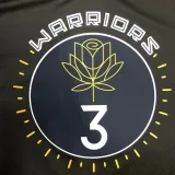 2022-23 WARRIORS POOLE #3 Black City Edition Top Quality Hot Pressing NBA Jersey