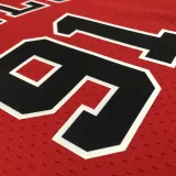1998 BULLS RODMAN #91 Red Retro Top Quality Hot Pressing NBA Jersey