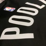 2022-23 WARRIORS POOLE #3 Black City Edition Top Quality Hot Pressing NBA Jersey