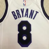 2022-23 LAKERS BRYANT #8 White City Edition Top Quality Hot Pressing NBA Jersey