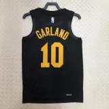 2022-23 Cleveland Cavaliers CARLAND #10 Black Top Quality Hot Pressing NBA Jersey (Trapeze Edition)