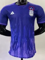 2022-23 Argentina Away 3 Stars Player Version Soccer Jersey (三星)