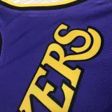 2022-23 LAKERS WESTBROOK #0 Purple Top Quality Hot Pressing NBA Jersey (Trapeze Edition)