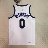 2022-23 LAKERS WESTBROOK #0 White City Edition Top Quality Hot Pressing NBA Jersey