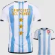 2022-23 CAMPEONES DEL MUNDO 3 Stars Argentina Home Fans Soccer Jersey (三星)
