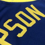 2022-23 WARRIORS THOMPSON #11 Royal blue Top Quality Hot Pressing NBA Jersey (Trapeze Edition)