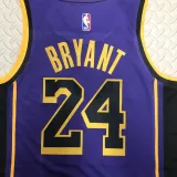 2022-23 LAKERS BRYANT #24 Purple Top Quality Hot Pressing NBA Jersey (Trapeze Edition)