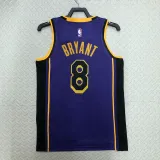 2022-23 LAKERS BRYANT #8 Purple Top Quality Hot Pressing NBA Jersey (Trapeze Edition)