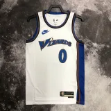 2022-23 Wizards ARENAS #0 White Top Quality Hot Pressing NBA Jersey (Retro Logo)