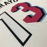 2022-23 HEAT ADERAYO #13 White City Edition Top Quality Hot Pressing NBA Jersey