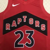 2022-23 Raptors VANVLEET #23 Red Top Quality Hot Pressing NBA Jersey
