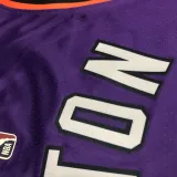 2022-23 SUNS AYTON #22 Purple Top Quality Hot Pressing NBA Jersey (Retro Logo)