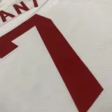 2022-23 Nets DURANT #7 White Top Quality Hot Pressing NBA Jersey (Retro Logo)