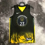 2022-23 WARRIORS GREEN #23 Black City Edition Top Quality Hot Pressing NBA Jersey