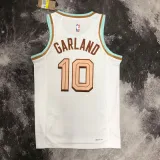 2022-23 Cleveland Cavaliers GARLAND #10 White City Edition Top Quality Hot Pressing NBA Jersey