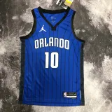 2022-23 Magic BOL #10 Royal blue Top Quality Hot Pressing NBA Jersey (Trapeze Edition)