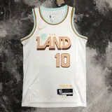 2022-23 Cleveland Cavaliers GARLAND #10 White City Edition Top Quality Hot Pressing NBA Jersey