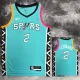 2022-23 Sa Spurs LEONARD #2 Green City Edition Top Quality Hot Pressing NBA Jersey