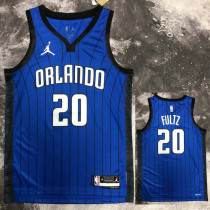 2022-23 Magic FULTZ #20 Royal blue Top Quality Hot Pressing NBA Jersey (Trapeze Edition)
