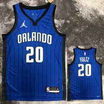 2022-23 Magic FULTZ #20 Royal blue Top Quality Hot Pressing NBA Jersey (Trapeze Edition)