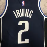 2022-23 Dallas Mavericks IRVING #2 Black Top Quality Hot Pressing NBA Jersey (Trapeze Edition)
