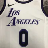 2022-23 LAKERS WESTBROOK #0 White City Edition Top Quality Hot Pressing NBA Jersey