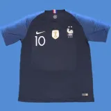 2018 France Home Retro Soccer Jersey