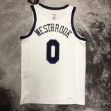 2022-23 LAKERS WESTBROOK #0 White City Edition Top Quality Hot Pressing NBA Jersey