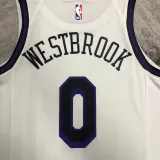 2022-23 LAKERS WESTBROOK #0 White City Edition Top Quality Hot Pressing NBA Jersey