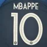 2018 France Home Retro Soccer Jersey